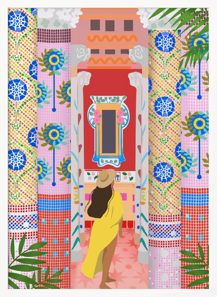 Barcelona Architecture Poster